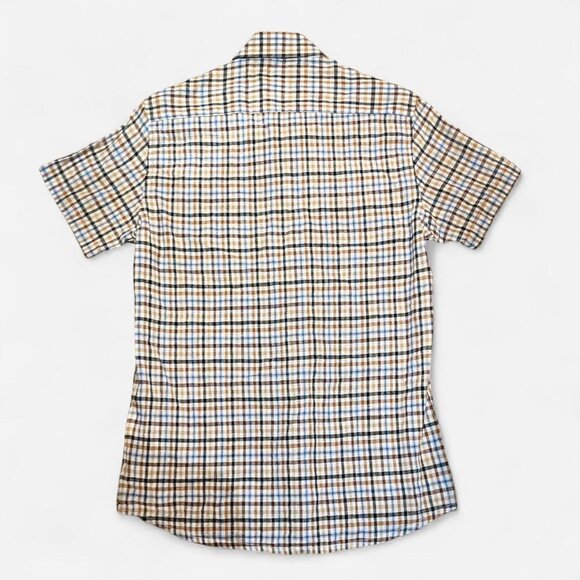 Vintage Coveri Plaid Button-Up Shirt | 90s Retro Style - Picture 6 of 6